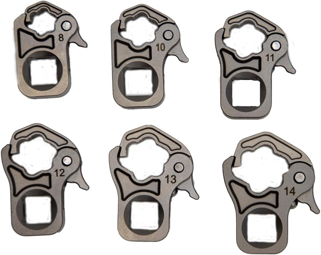 Vim Tools 6 PC. 3/8'' DR. RATCHETING Flare NUT Wrench Set