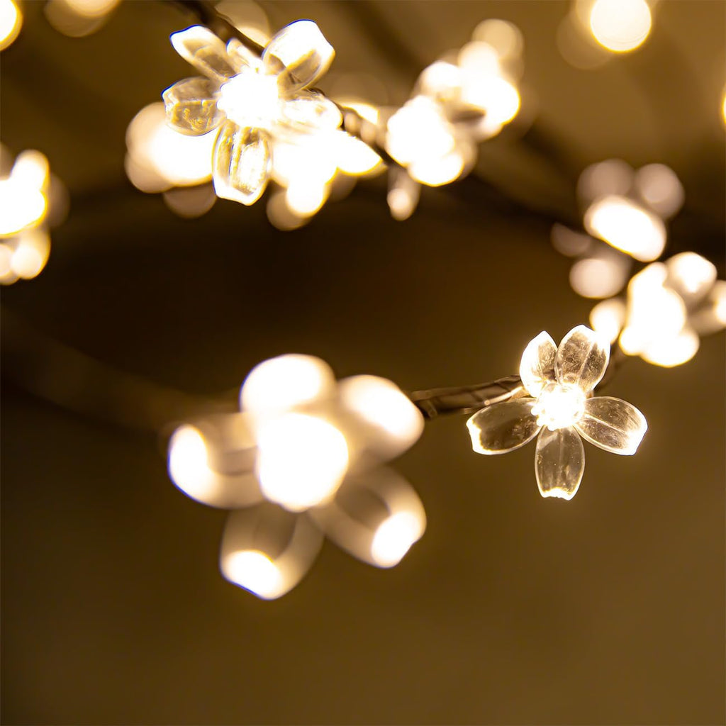 TYBEEU 4ft 5ft 6ft Lighted Cherry Blossom Tree Set, Total 568 Warm White LED (144/184/240), Each Tree Works Independently, Dimmable, Indoor Outdoor Home Garden Christmas Wedding Holiday Decor