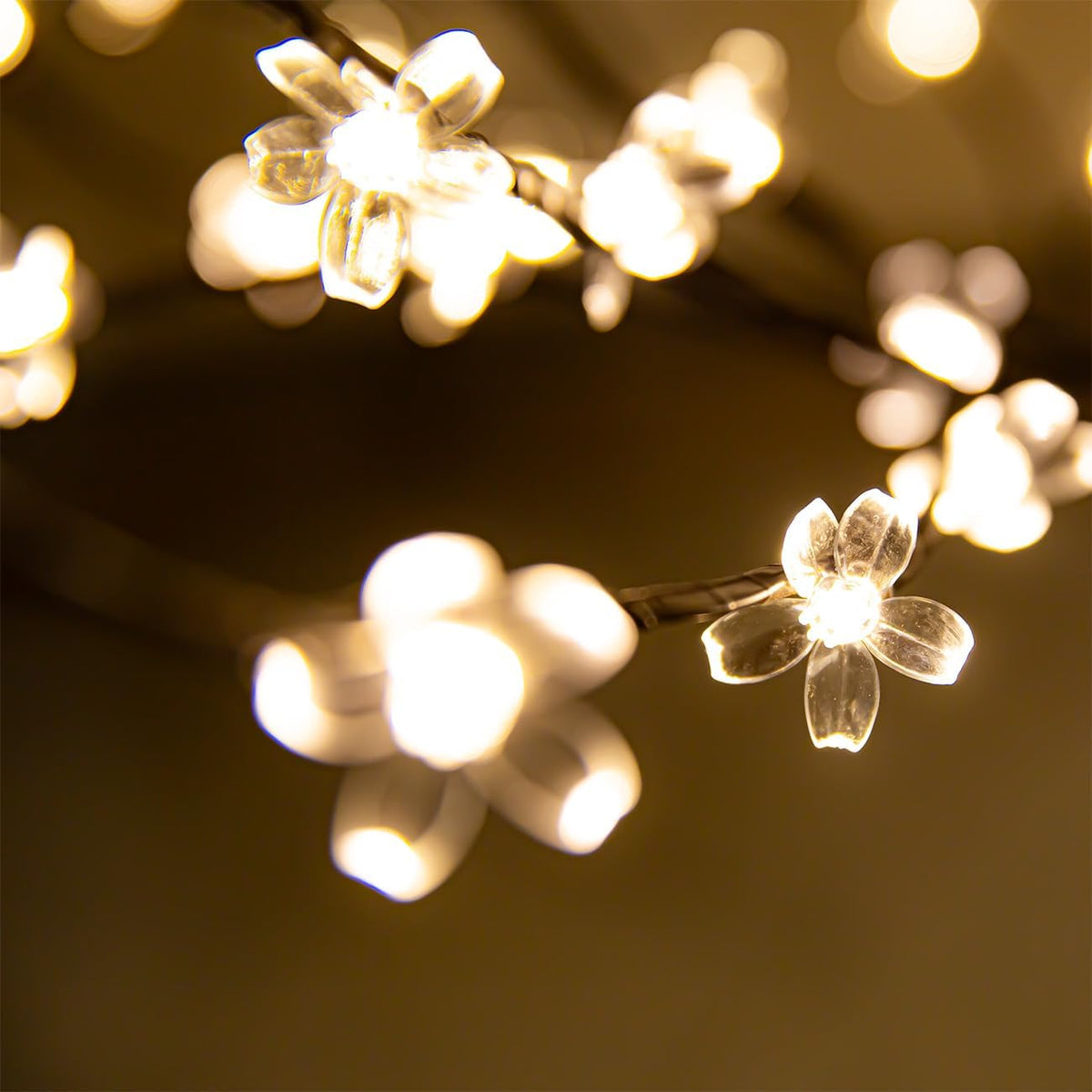 TYBEEU 4ft 5ft 6ft Lighted Cherry Blossom Tree Set, Total 568 Warm White LED (144/184/240), Each Tree Works Independently, Dimmable, Indoor Outdoor Home Garden Christmas Wedding Holiday Decor