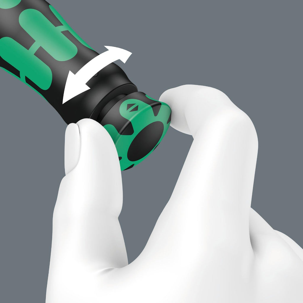 WERA 05075604001 Click-Torque A 5 Torque Wrench with Reversible Ratchet, 2.5-25 Nm, 1/4' x 2.5-25 Nm