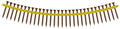 Simpson Strong-Tie DSVR2S Deck-Drive DSV Wood Screw (Collated) — #10 x 2 in. T25 6-Lobe, Red (1500-Qty)