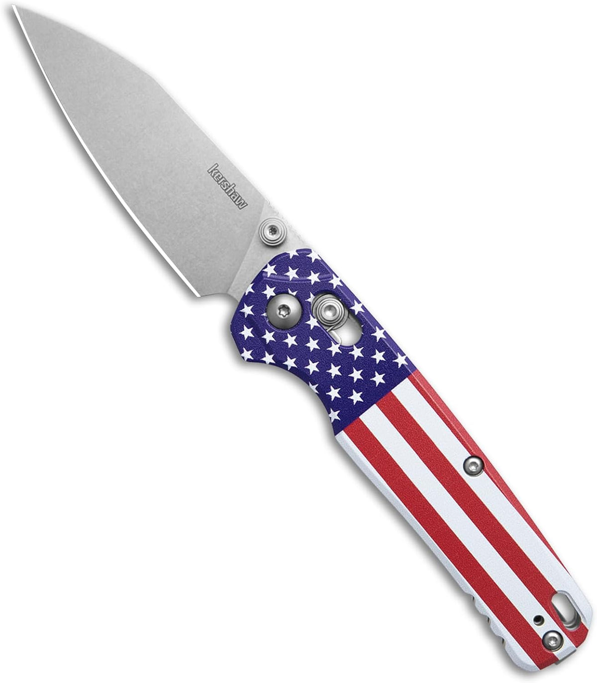 Kershaw Bel Air Pocket Knife, Made in the USA, 3.4 inch CPM MagnaCut Steel Blade, EDC Design, Duralock Locking Mechanism, Manual Folder, Pocketclip