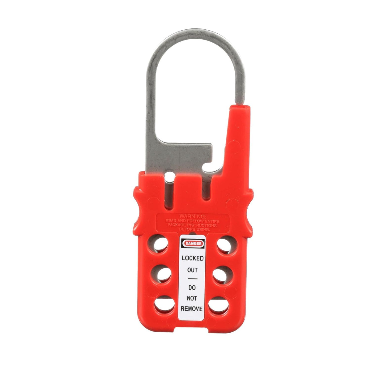 Panduit PSL-MLDH-X Multiple Lockout Device Hasp, Red (10-Pack)