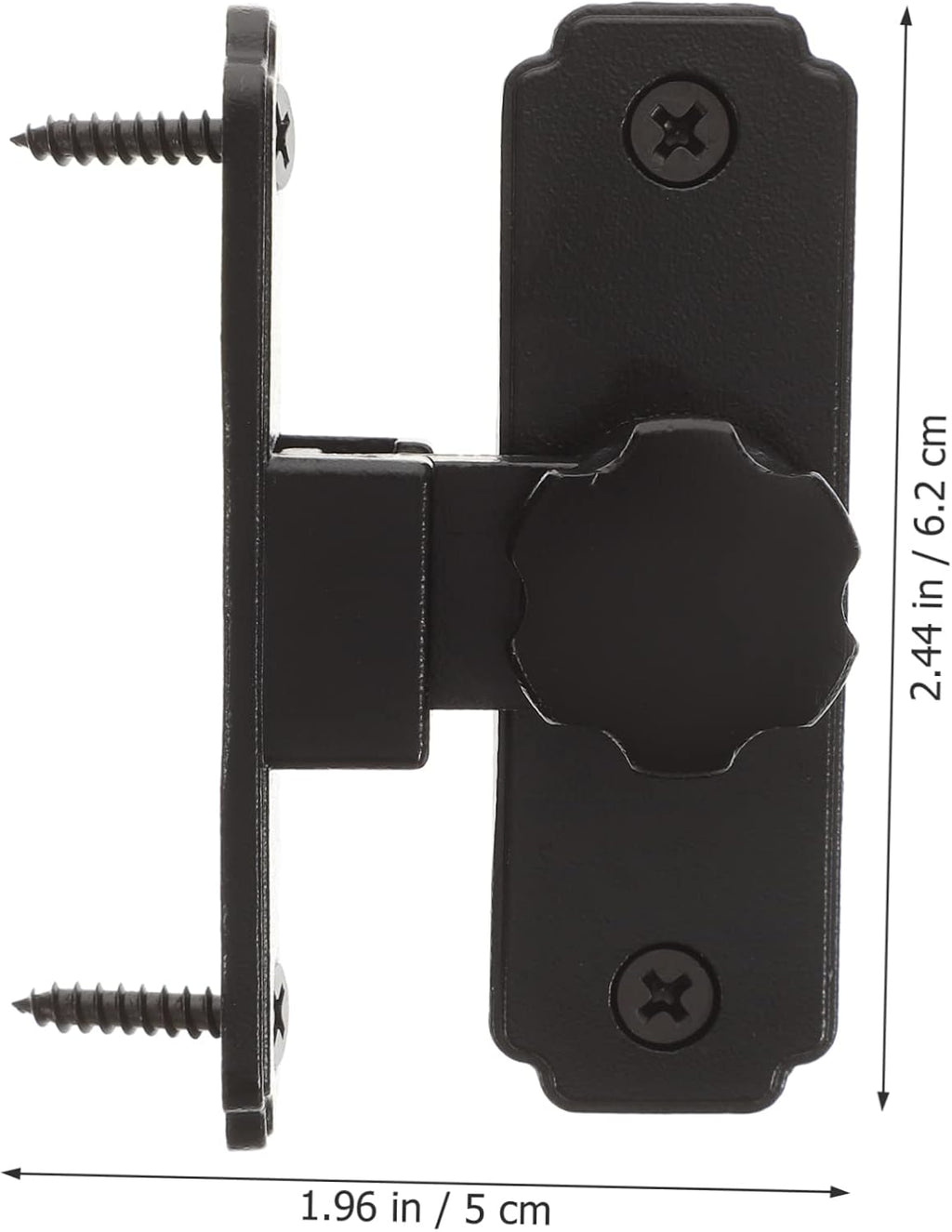 4pcs Sliding Door Lock Screen Door Lock barn Door Lock Door Chain Lock Heavy Duty hasp Door Hook Lock 90 Degree latches Door latches Self-Locking Buckle Locking Lever deadbolt Lock