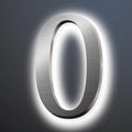 Backlit LED Illuminated House Address Numbers 20', Lighted House Numbers For A Safe And Modern, Large Modern Illuminated Address Numbers For Outside Street Yard,0