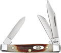 Case WR XX Pocket Knife Red Stag Small Stockman Item #9449 - (R5333 SS) - Length Closed: 2 5/8 Inches