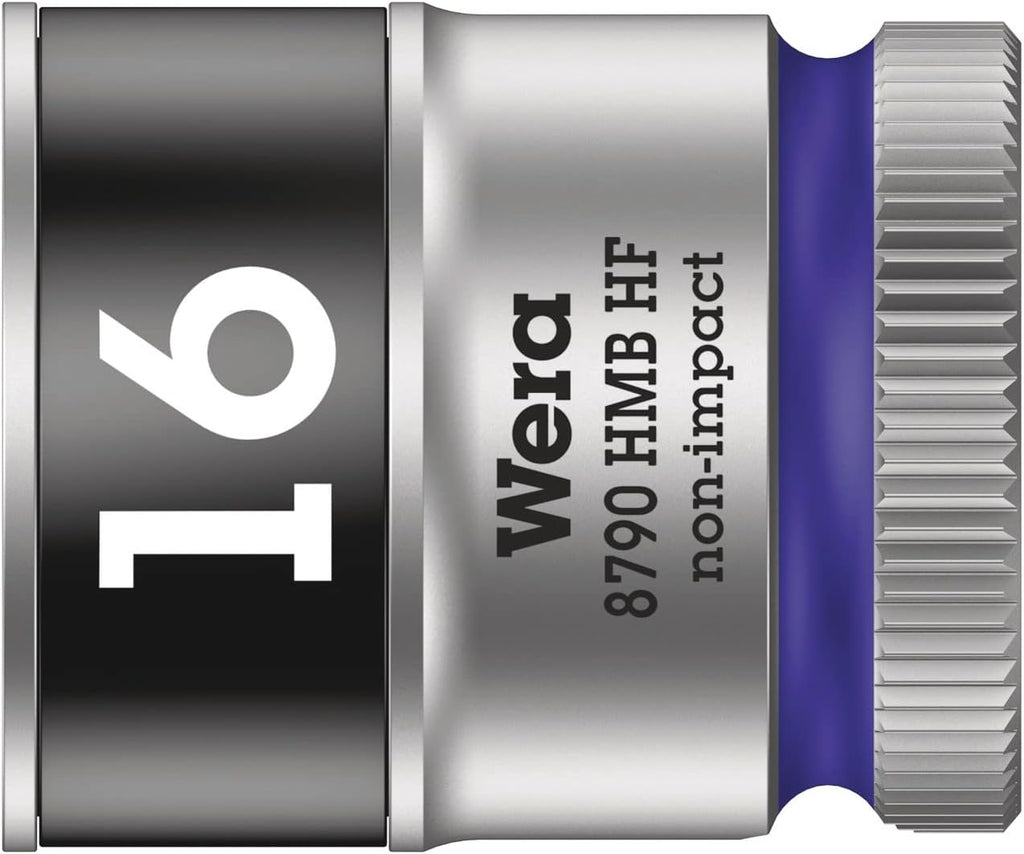Wera - 05003536001 - Ratchet set, 8100 SB All-in Zyklop Speed ratchet set, 3/8' drive, 35 pieces