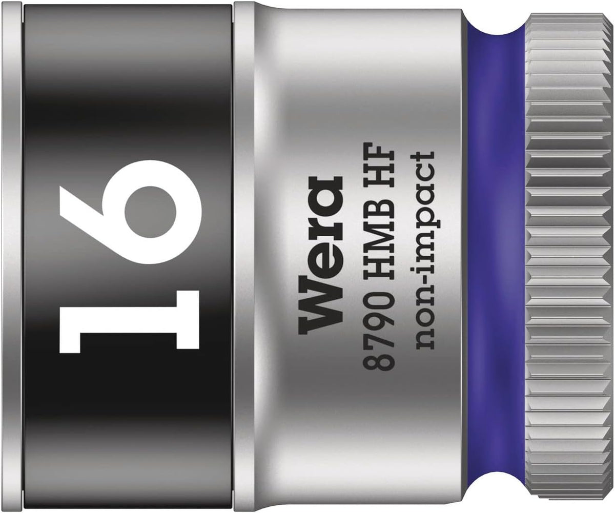 Wera - 05003536001 - Ratchet set, 8100 SB All-in Zyklop Speed ratchet set, 3/8' drive, 35 pieces