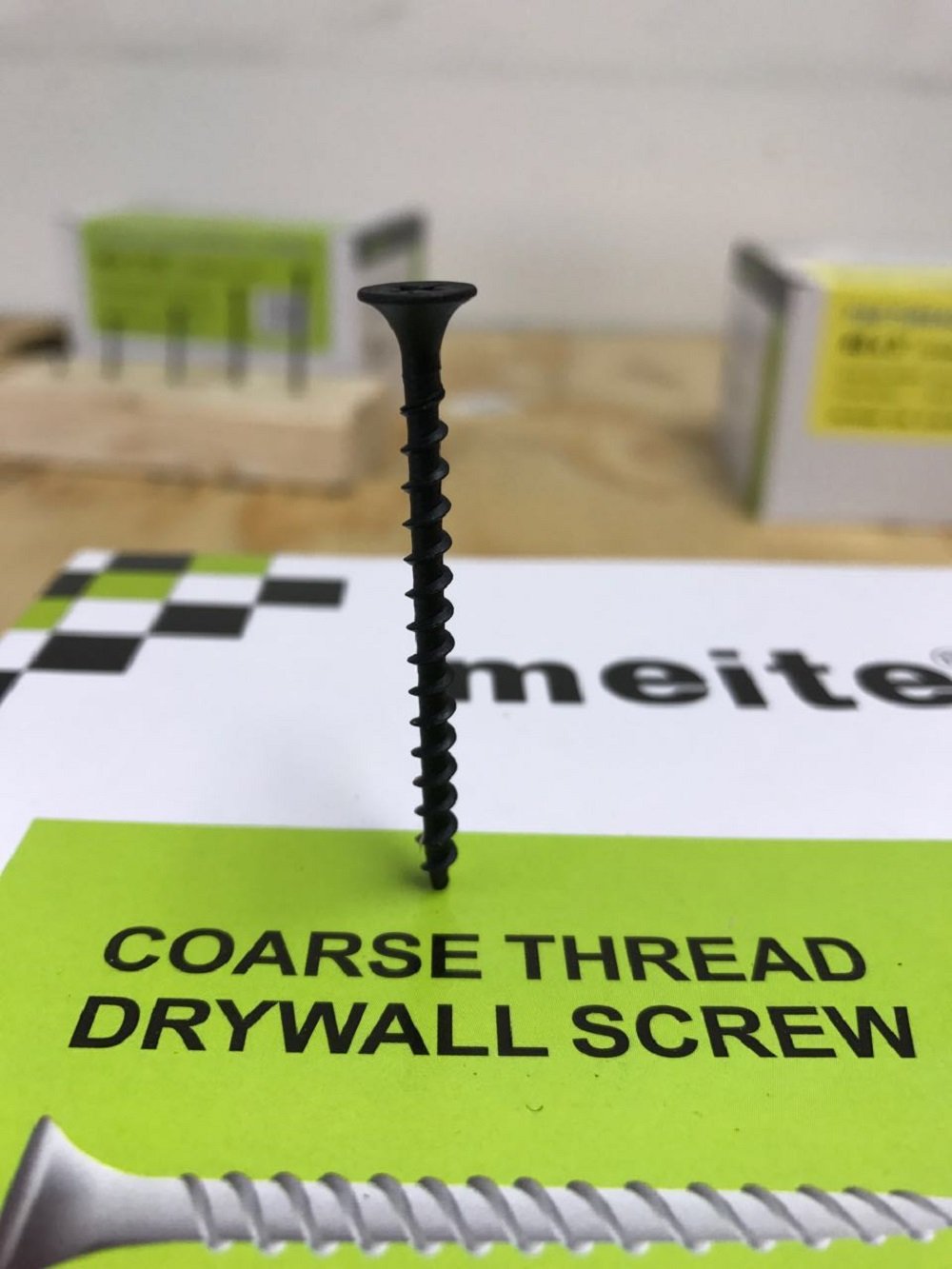 meite #6 Coarse Thread Drywall Screw By 2-Inch with Bugle Head, 8 Boxes per case #DSC2M