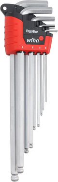 Wiha 66996 ErgoStar Ball End Hex L-Key, 9-Piece Set