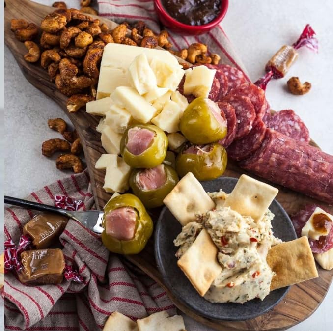 Di Bruno Bros Happy Hour Kit Gift Box: Gourmet Italian Snacking Foods Perfect for Hosting Home or Office Parties | Great for Holiday Entertaining