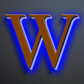 Backlit LED Illuminated House Numbers 18 Inch, Stainless Steel Hand-Polished For House Address Signs, Large Metal Modern Lighted Home Address Numbers, Brown, Blue Light,W
