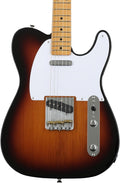 Fender Vintera 50s Telecaster Electric Guitar, with 2-Year Warranty, 2-Color Sunburst, Maple Fingerboard