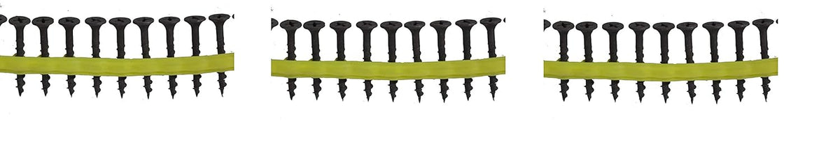 Quik Drive Drywall Screws 1 1/4-Inch Bugle Head, Gray Phosphate Coated Sharp Point (2500 Pieces)