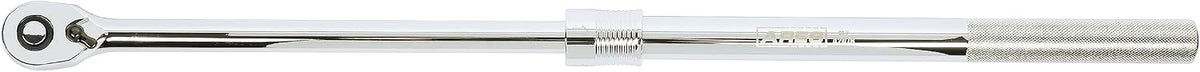 ARES 42078 – 3/4-Inch Drive Quick Release Extendable Ratchet - 72-Tooth Gear with 5 Degree Sweep – Handle Extends from 19.5 Inches to 30 Inches – Quick Release Drive Tang Locks Socket Securely
