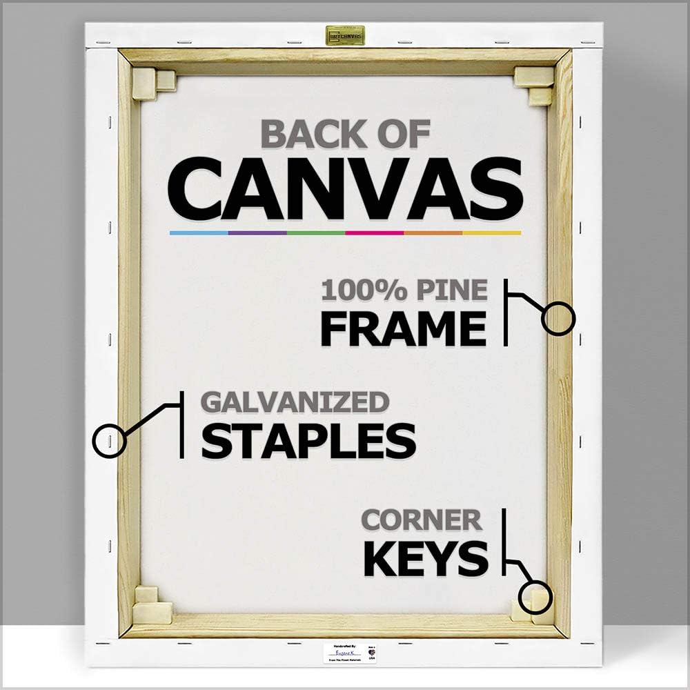 ARTCANVAS Still Life of Peonies in a Vase 1907 Canvas Art Print Stretched Framed Painting Picture Poster Giclee Wall Decor by Henri Matisse - 36' x 36' (0.75' Deep)