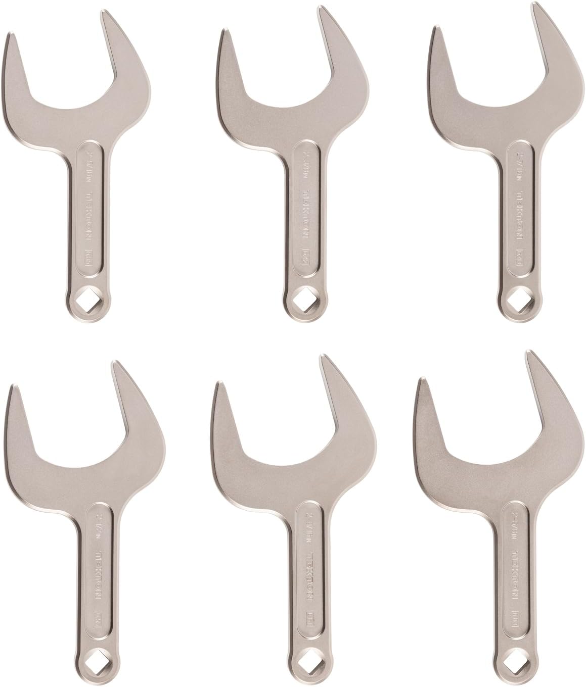 TEKTON Service Wrench Set, 6-Piece (2-5/16-2-5/8 in.) | WSE90103 | Made in USA