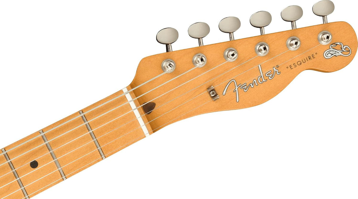 Fender Brad Paisley Esquire Telecaster - Black Sparkle Bundle with Gig Bag, Strap, Cable, and Guitar Cleaning Kit