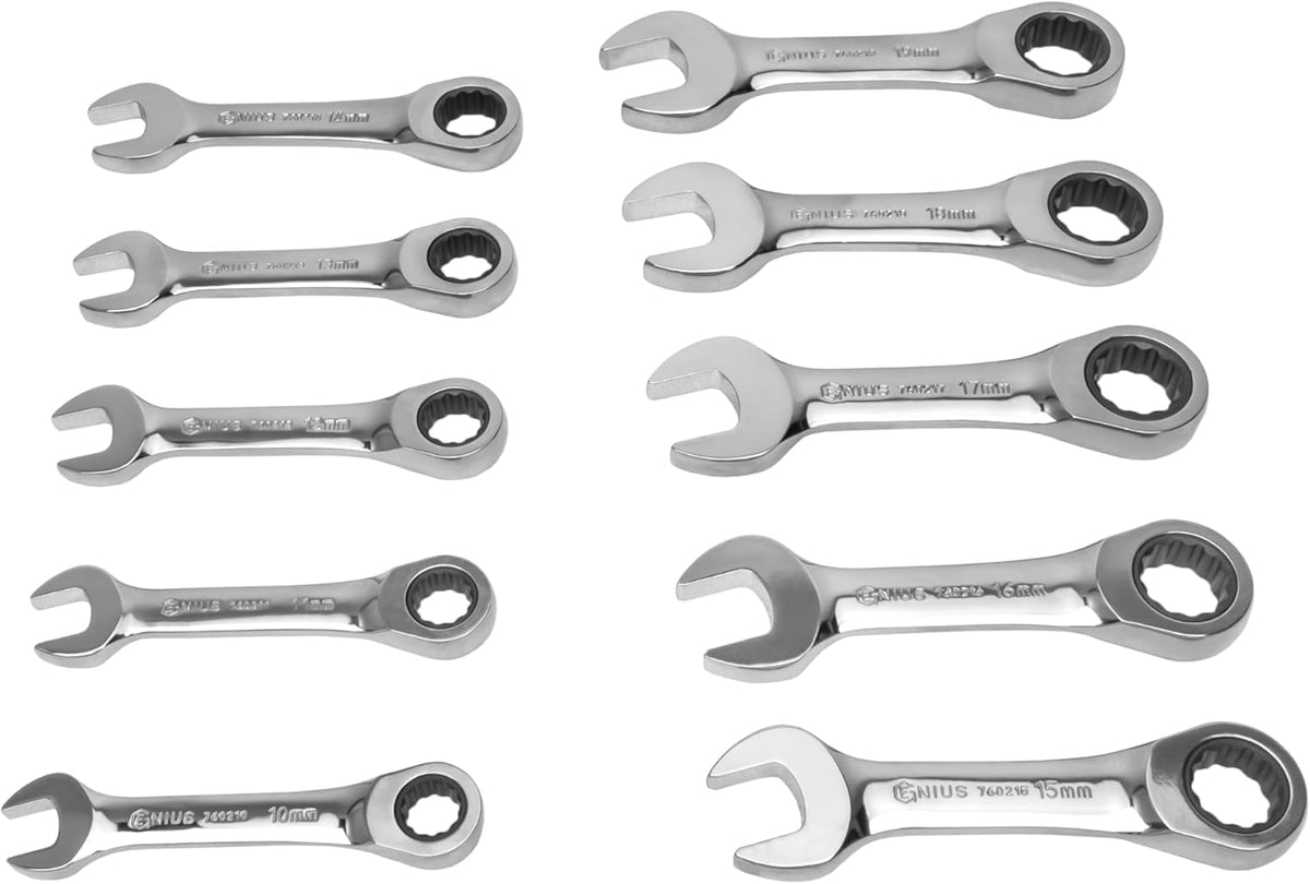 GENIUS TOOLS 44PC Metric Complete Wrench Set - MS-044M