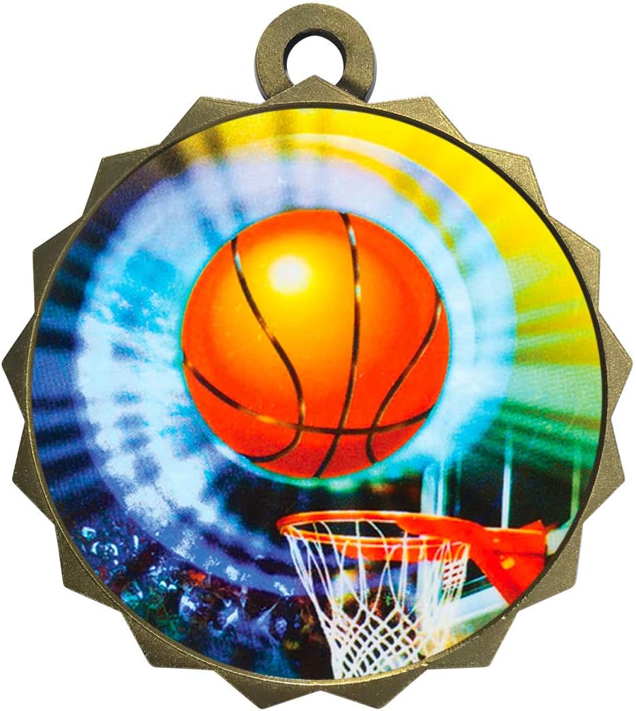 Express Medals Various Styles 1 to 50 Pack Gold Color Engraved 2,25 Inch Basketball Medals Trophy Award Medal Trophies Gift Prize Tournament Champion Team 1st Place First D214MY406