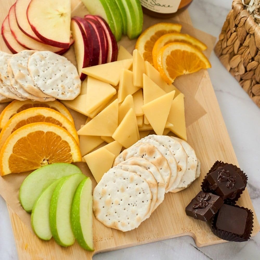 Orchard's Abundance Fruit Gift Basket of Fresh Fruits, Cheese, Crackers, Chocolate and Nuts - Gourmet Food Gift by GourmetGiftBaskets.com