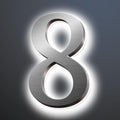 Backlit LED Illuminated House Address Numbers 20', Lighted House Numbers For A Safe And Modern, Large Modern Illuminated Address Numbers For Outside Street Yard,8