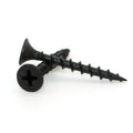 #6 x 1 1/4' Fine Thread Drywall Screw Hi-Lo Phillips Bugle Head - Low Carbon Steel Black Phosphate - Pack of 8000