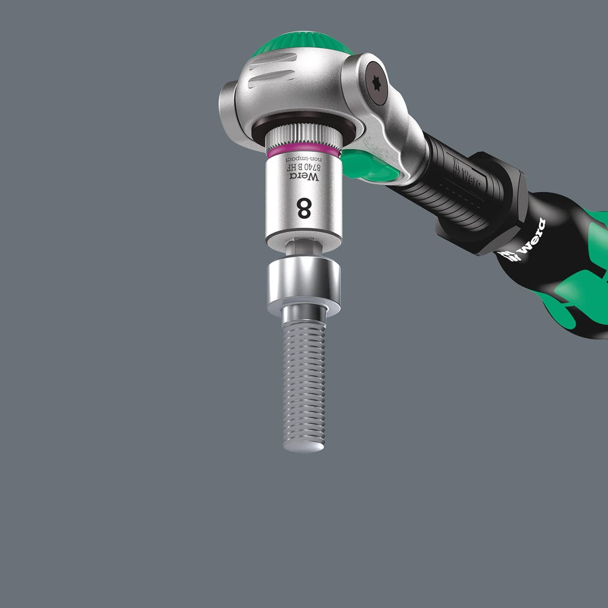 Wera - 05003536001 - Ratchet set, 8100 SB All-in Zyklop Speed ratchet set, 3/8' drive, 35 pieces