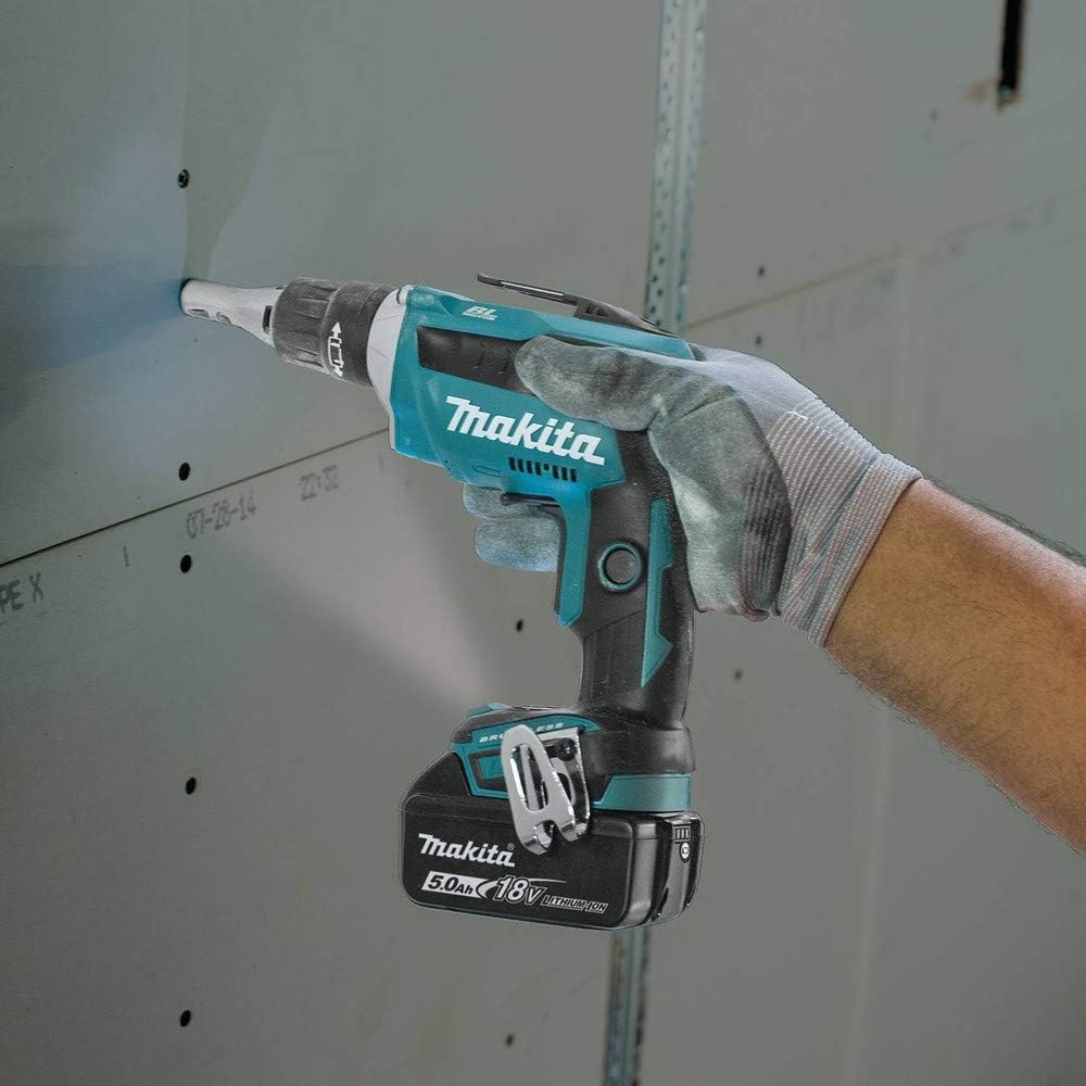 Makita XSF03T 18V LXT Lithium-Ion COMPACT Brushless Cordless Drywall Screwdriver Kit (5.0Ah)