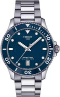 Tissot Unisex Tissot Seastar 1000 40mm 316L Stainless Steel case Quartz Watches, Grey, Stainless Steel, 20 (T1204101104100)