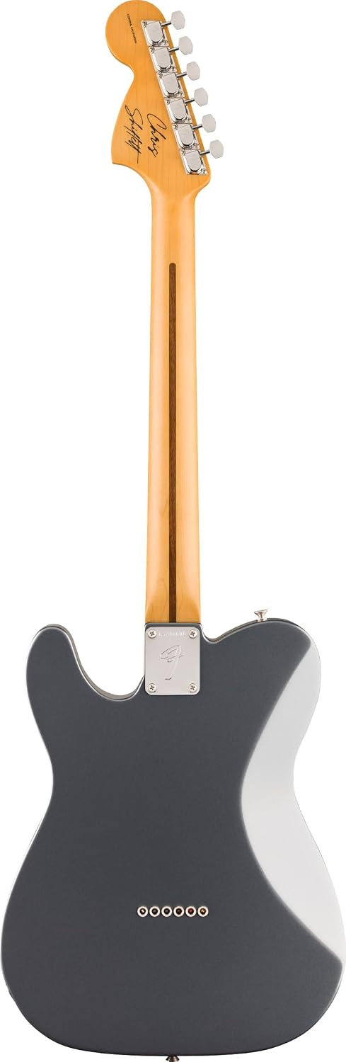 Fender Chris Shiflett Cleaver Telecaster Deluxe Electric Guitar - Charcoal Frost Metallic
