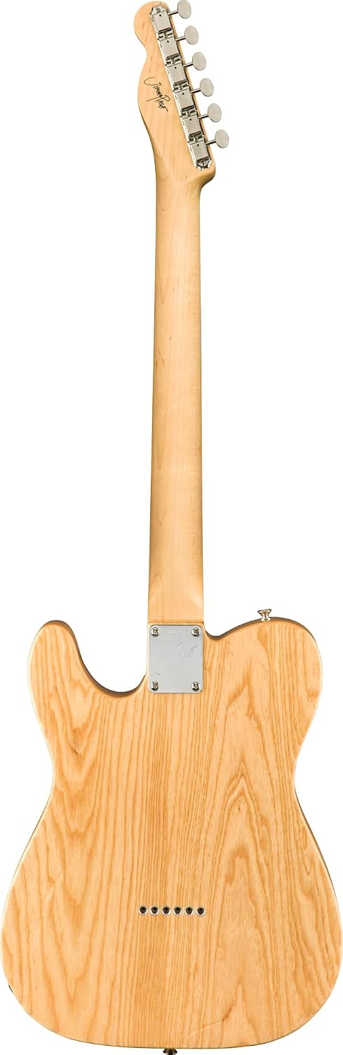 Fender Jimmy Page Telecaster - Natural Bundle with Case, Strap, Cable, and Guitar Cleaning Kit