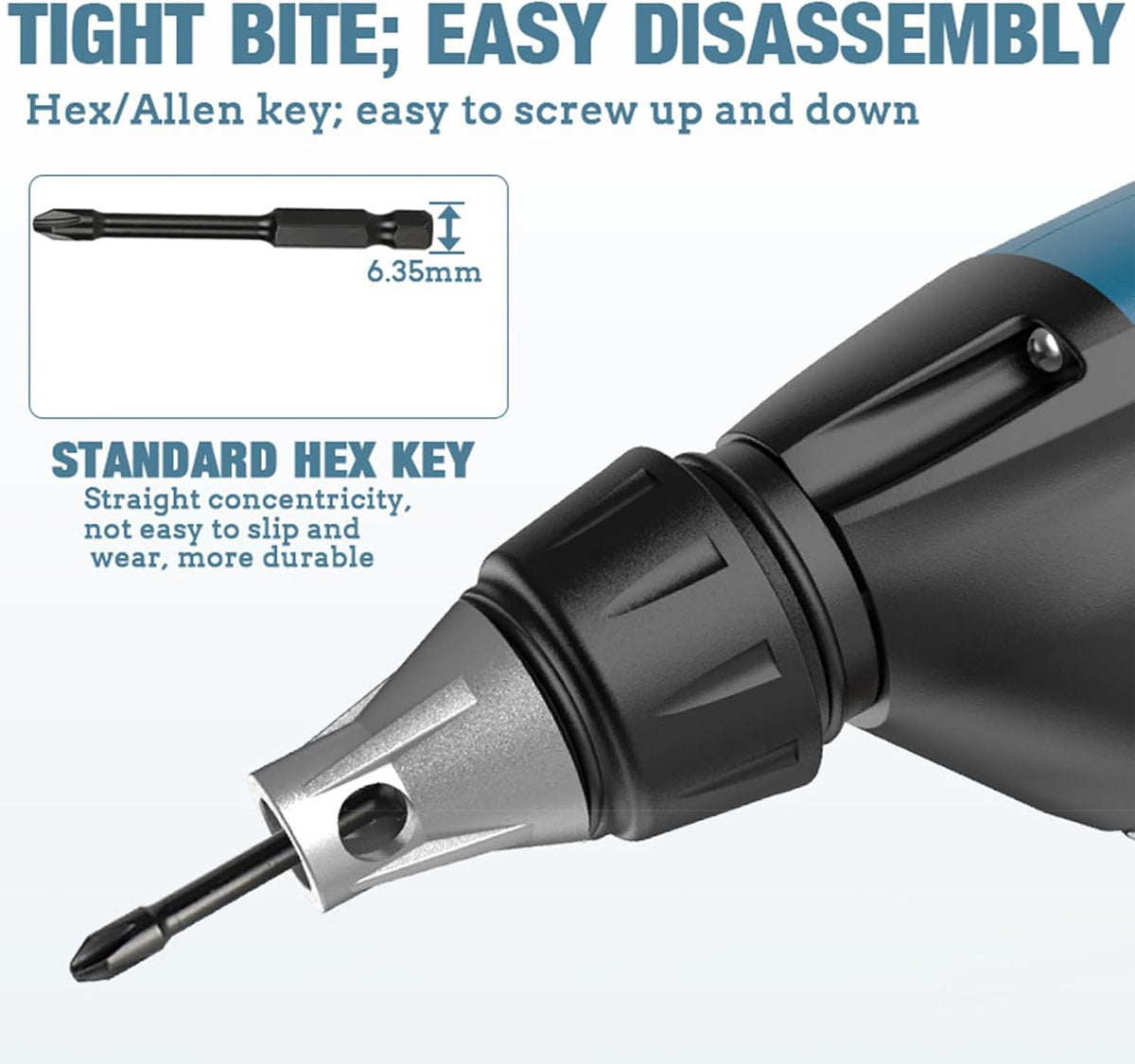 Cryfokt Brushless Cordless Drywall Screw, Electric with 4000mAh Battery and Storage Box, 360 Rotating Head for Drywall Installation and Home Renovation