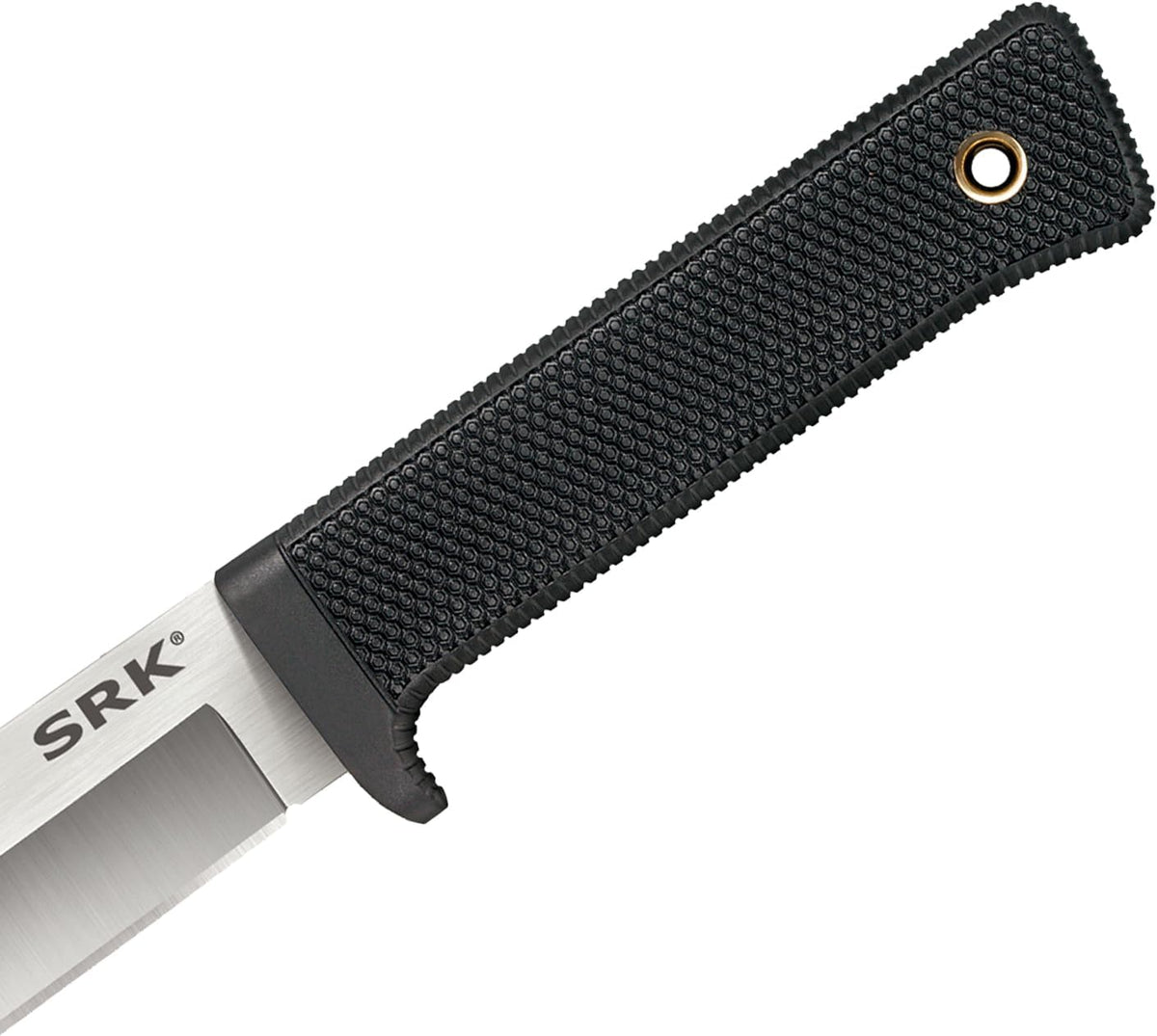 COLD STEEL SRK 6' CPM 3V Clip Point Razor-Sharp Blade 4.75' Kray-Ex Durable Handle Tactical Fixed Blade Knife w/Secure-Ex Sheath