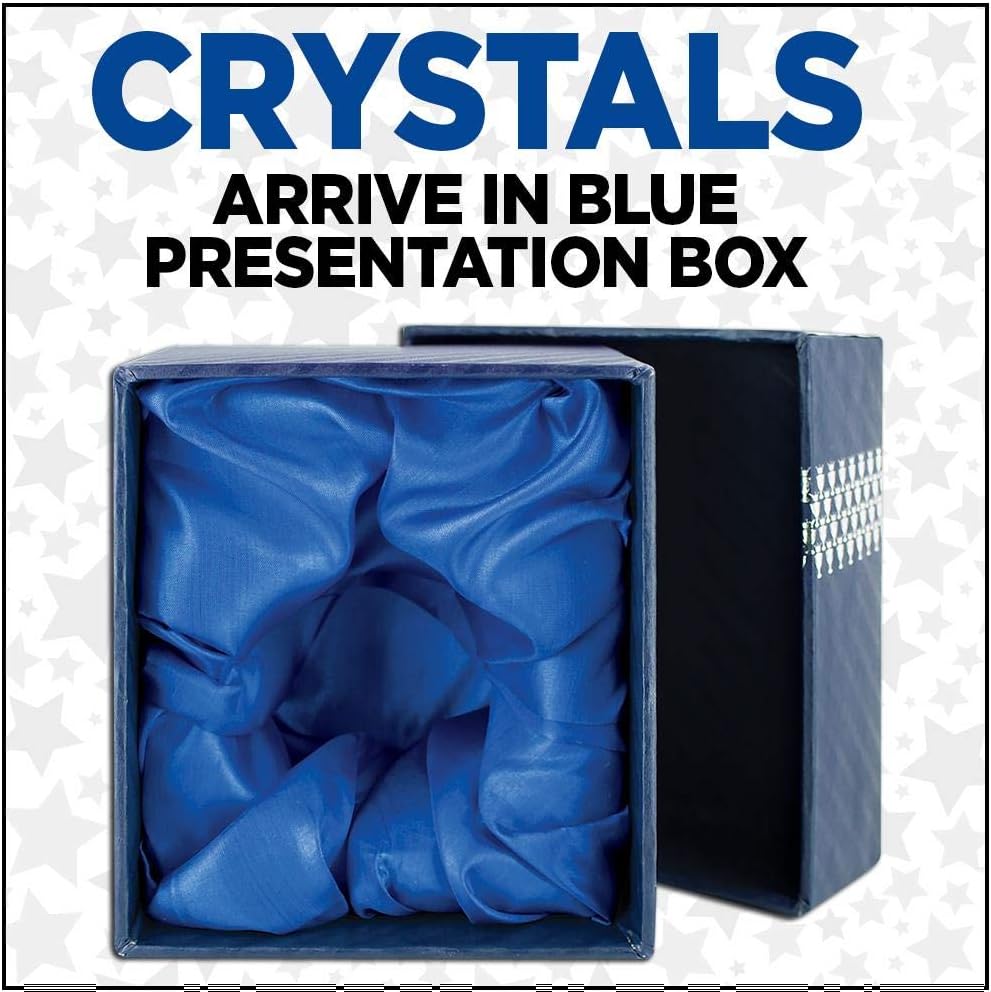 Crown Awards Custom Engraved Tear Drop Corporate Crystal Trophy Gift, 9' Tear Drop Personalized Award