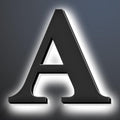Backlit LED Illuminated House Numbers 20 Inch, Large Modern Lighted Home Address Numbers For Outside, Metal House Numbers With LED Lights, Illuminated Address Signs.