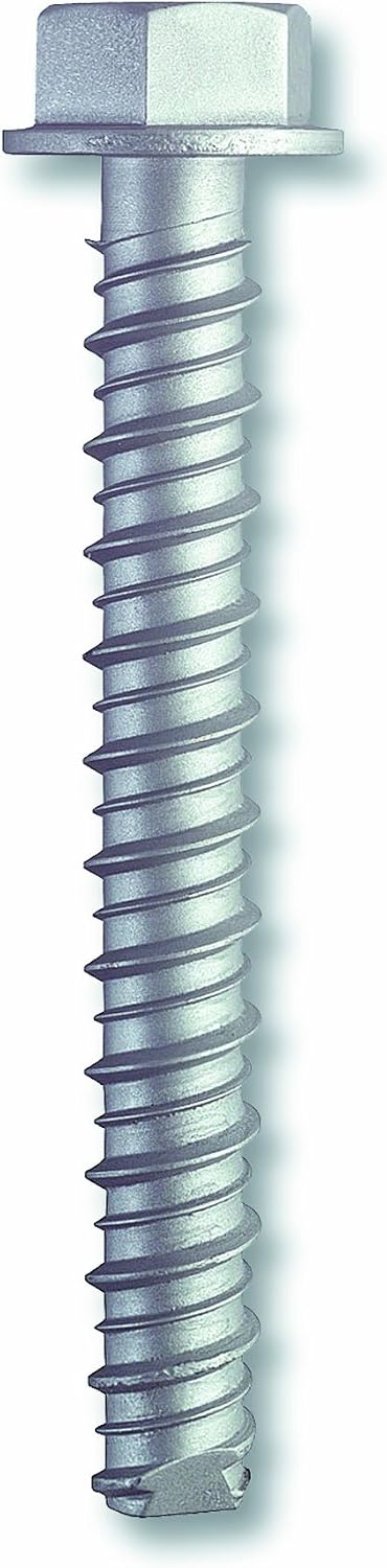 Red Head SLDT-1240 Stainless Steel Large Diameter Tapcon 1/2-Inch by 4-Inch Anchor (25 per Box)