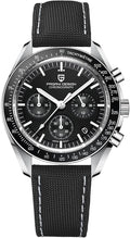 Pagani Design 1701 V3 Men's Chronograph Quartz Dial 40mm VK63 Movement Stainless Steel Mirror Sapphire Watch 100 Meter Water Resistant Sport Watch