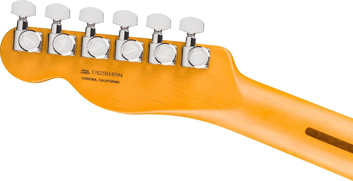 Fender American Ultra Luxe Vintage '60s Telecaster Custom Electric Guitar - Lake Placid Blue, Heirloom Lacquer
