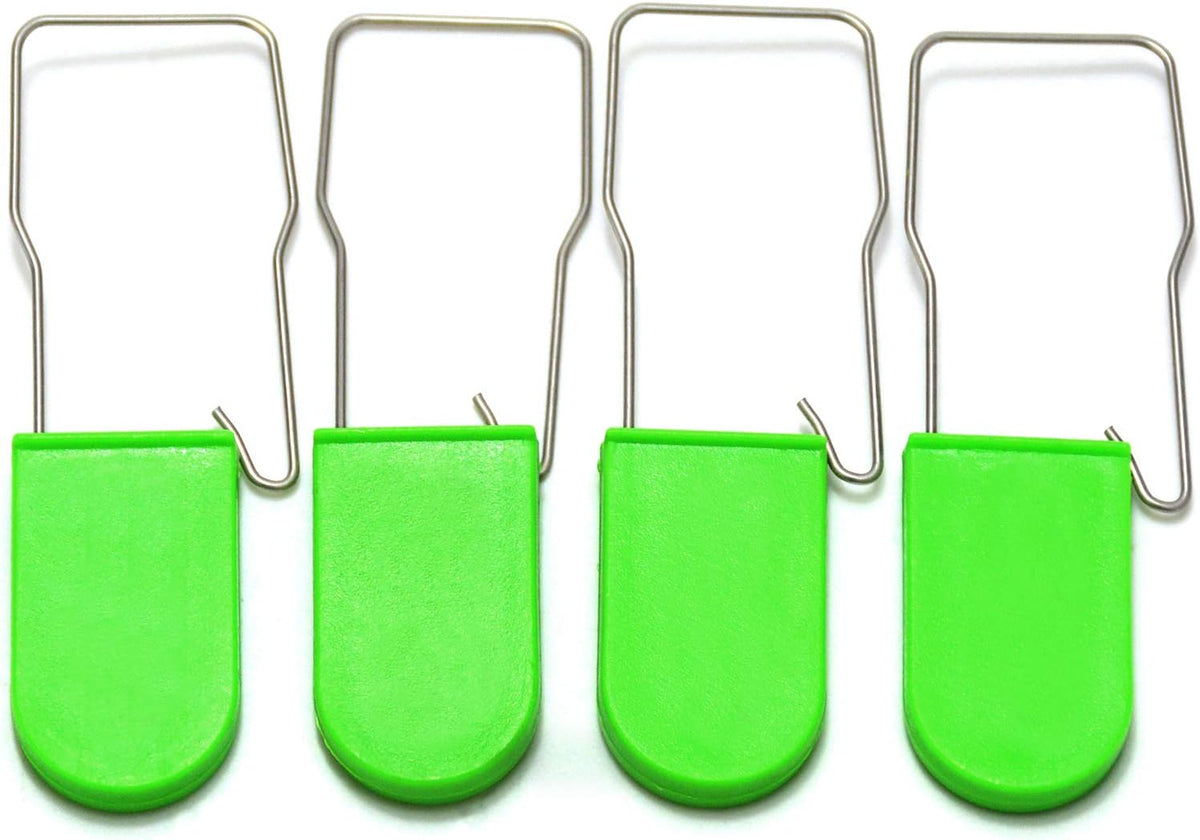 1000pcs Security Metal Wire Padlocks, Plastic Security Seals Disposable Anti-Tamper Tag Locks with Numbered Anti Tamper Tag Hasps (Green, 1000pcs)