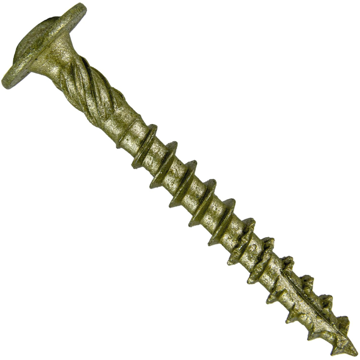 Jake Sales #14 x 2 Construction Lag Screw Exterior Coated Torx/Star Drive Heavy Duty Structural Lag Screw Far Superior to Common Lag Screws (Full Box -1400 Screw Count) Modified Truss Washer Head