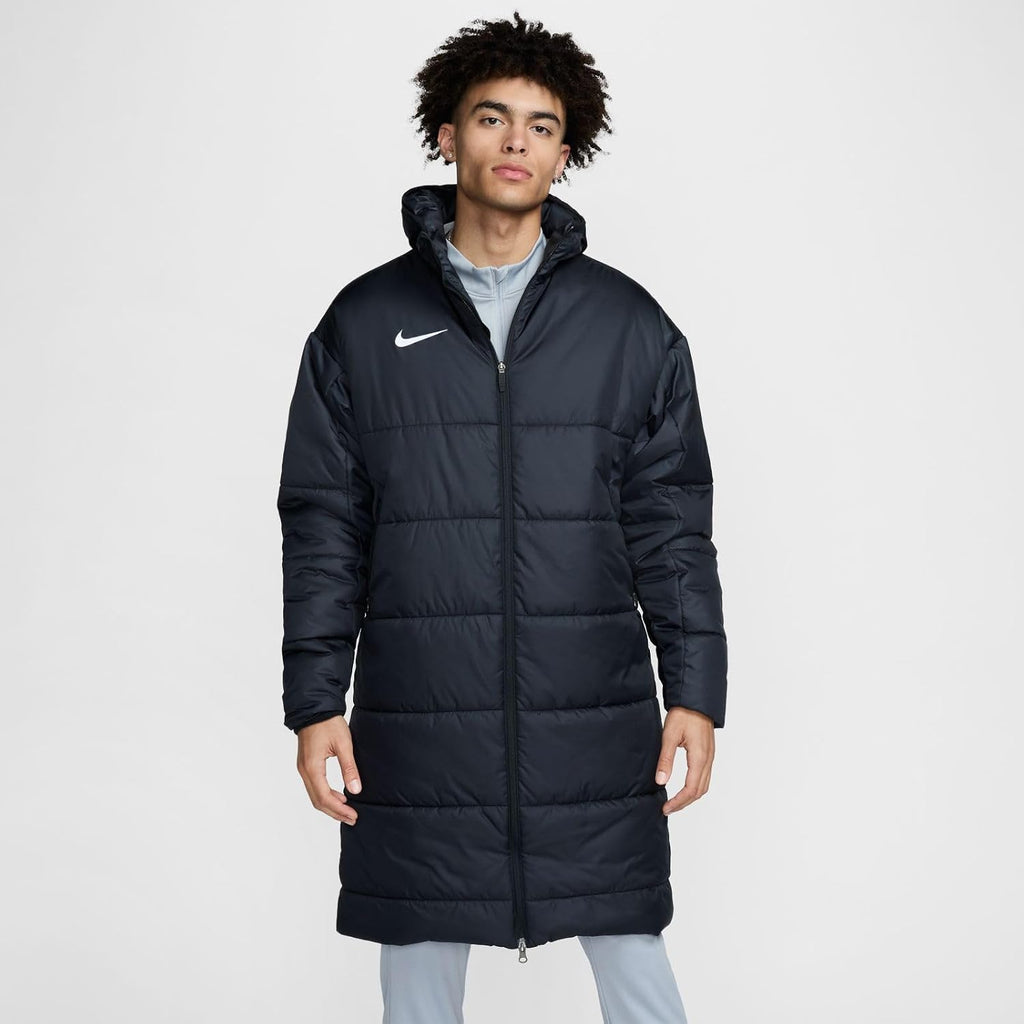 Nike Winter Jacket Therma-FIT Academy Pro 24 SDF Men's Coat with Zip Closure and Stand-Up Collar Black Small