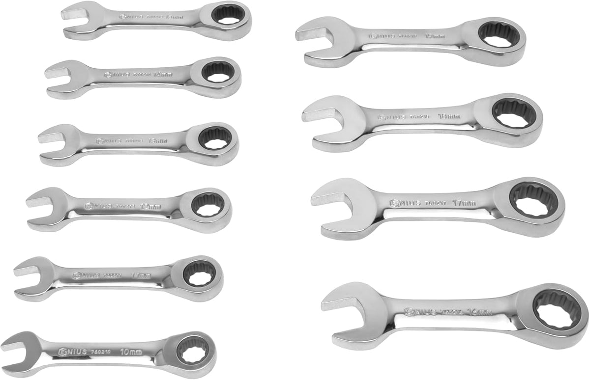 GENIUS TOOLS 44PC Metric Complete Wrench Set - MS-044M