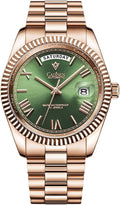 CADISEN Men's Automatic MIYOTA 8285 Mechanical Watch Casual Watches for Men Waterproof Sapphire