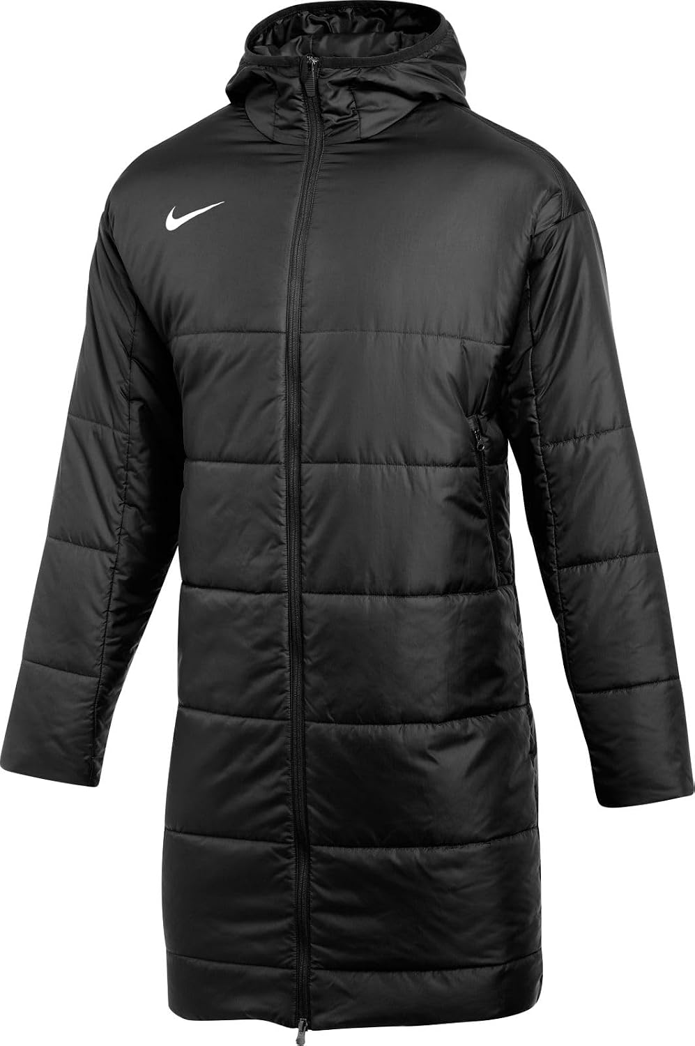 Nike Winter Jacket Therma-FIT Academy Pro 24 SDF Men's Coat with Zip Closure and Stand-Up Collar Black Small