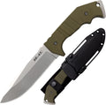 Cold Steel AK-47 Field 5.5' CPM 3V Razor-Sharp Clip Point Blade 4.875' G-10 Handle Tactical Fixed Blade Knife w/Secure-Ex Sheath