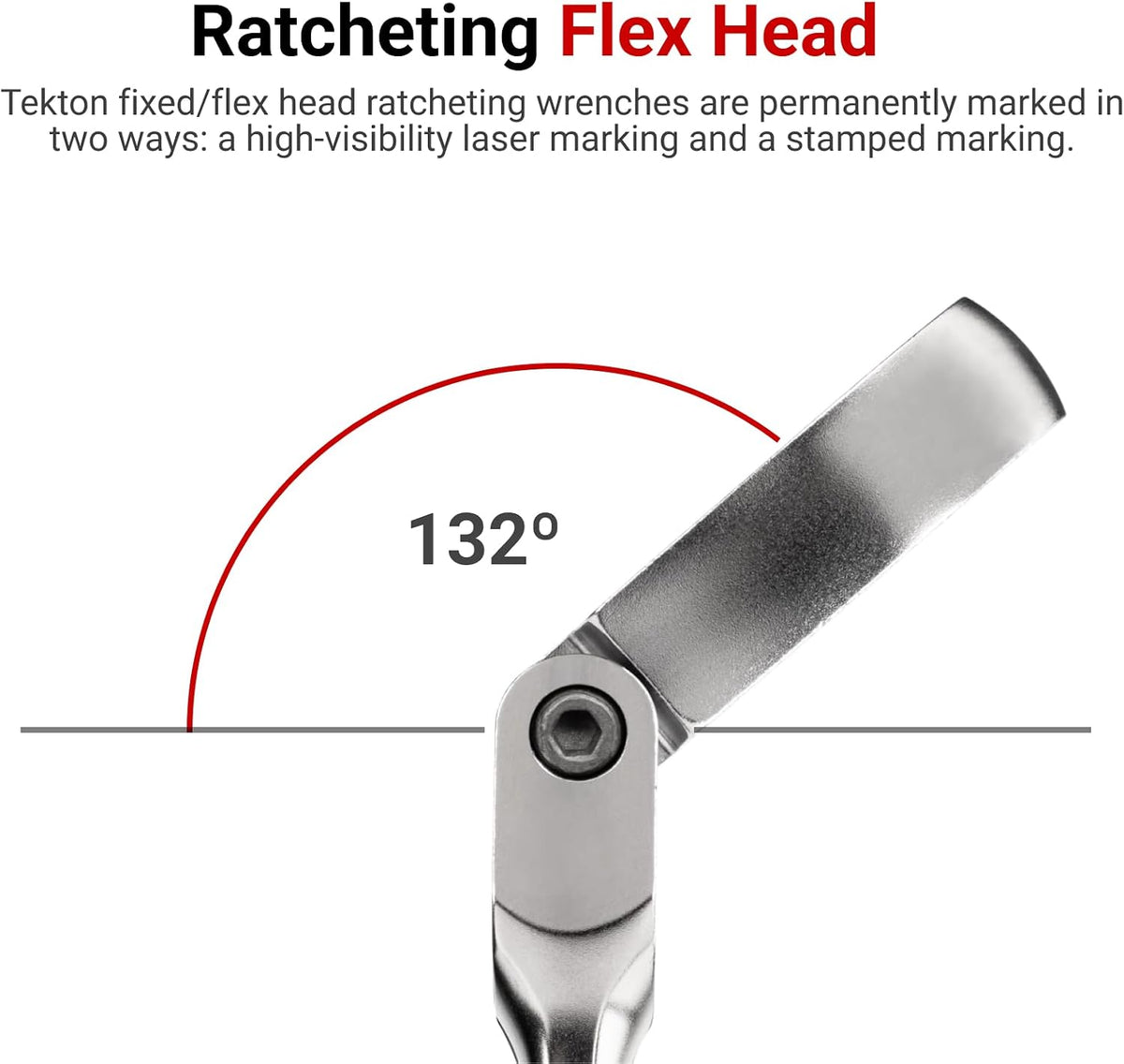 TEKTON Long Fixed/Flex Head 12-Point Ratcheting Box End Wrench Set with Modular Organizers, 14-Piece (6-19 mm) | WRB95303