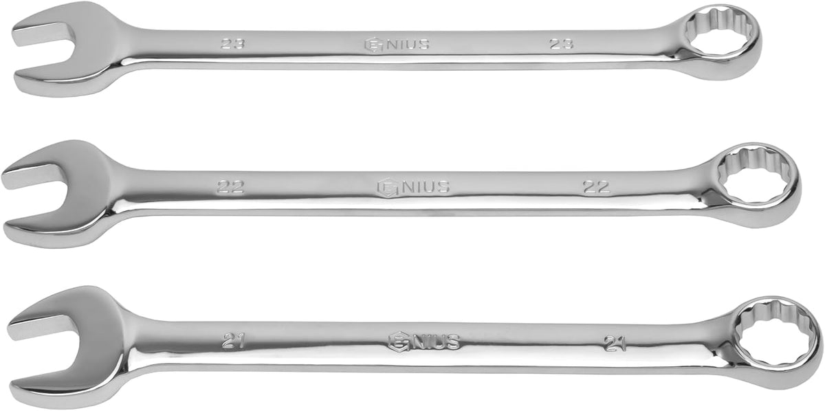 GENIUS TOOLS 44PC Metric Complete Wrench Set - MS-044M