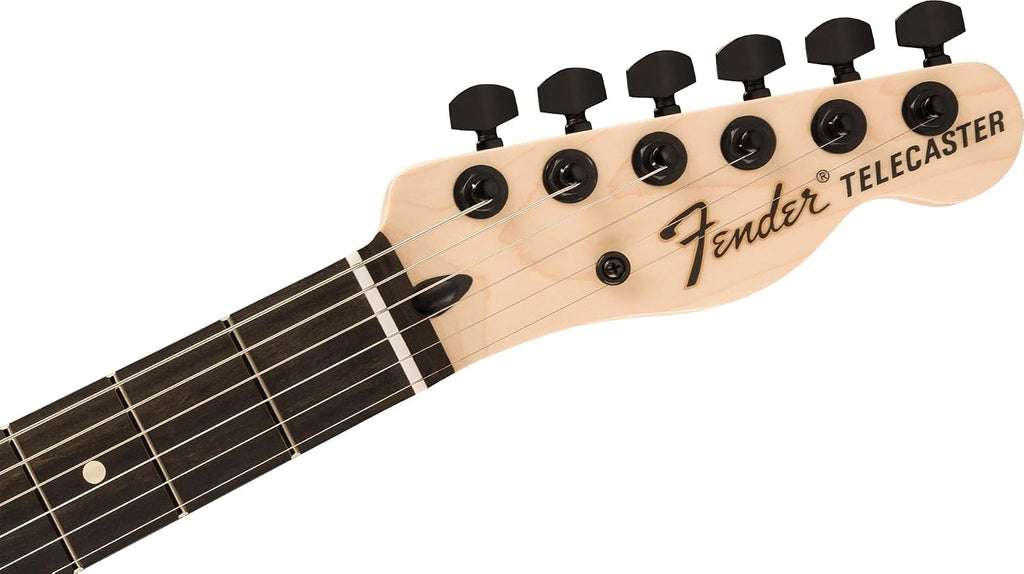 Fender Jim Root Telecaster - Flat White Bundle with Deluxe Black Tweed Hard Case, Cable, Strap and Guitar Cleaning Kit
