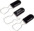Global Industrial Padlock Seal with Wire Hasp, Black, 1000/Pack